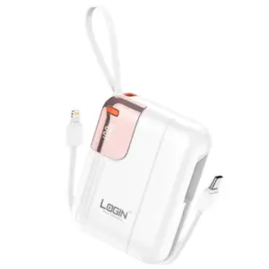 Login Mini Power Bank - 10000mAh - LT-WP1